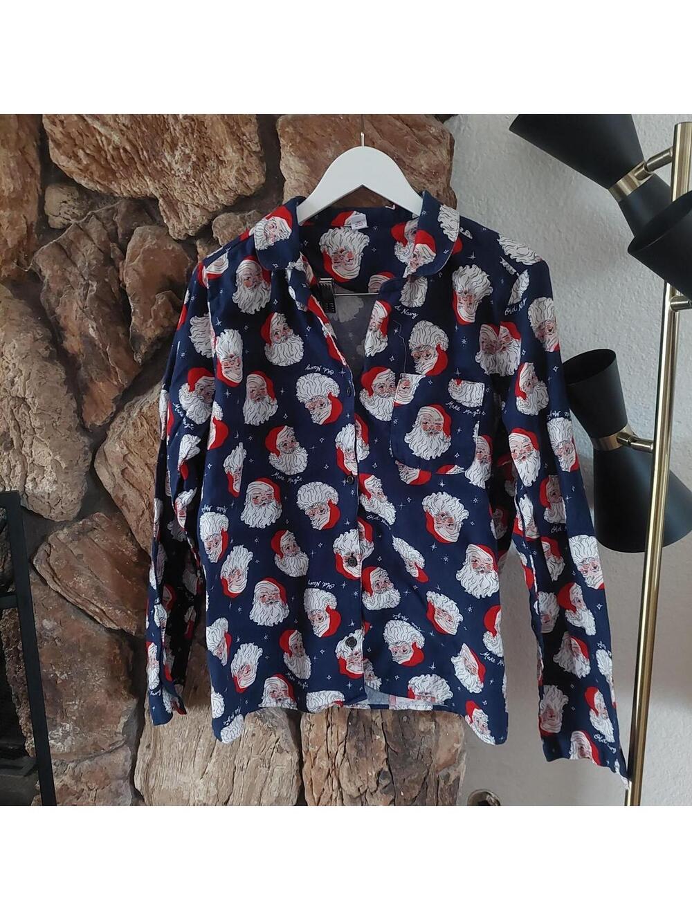 Old Navy Men's Multi and Blue Shirt